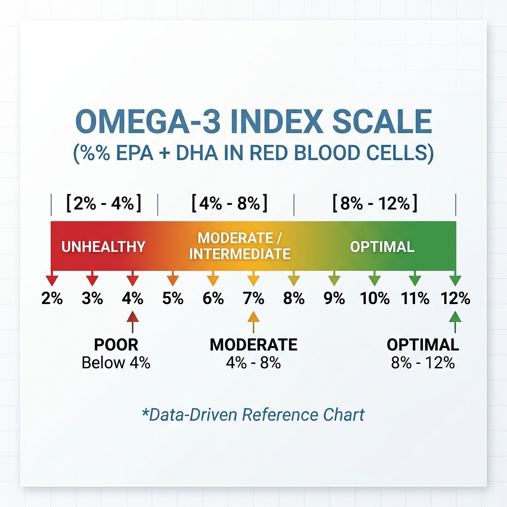 Omega-3 Index Scale